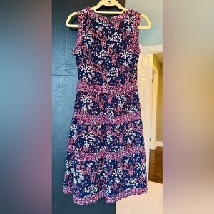 Michael Kors Navy Floral Dress